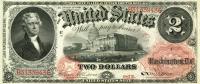 p158a from United States: 2 Dollars from 1875